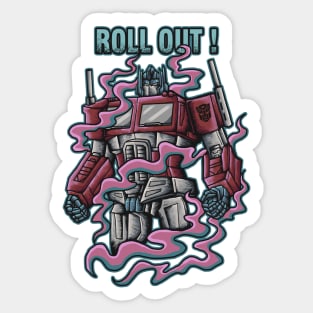 Roll Out Sticker